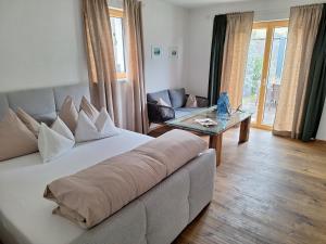 Posteľ alebo postele v izbe v ubytovaní Chalet Stubai