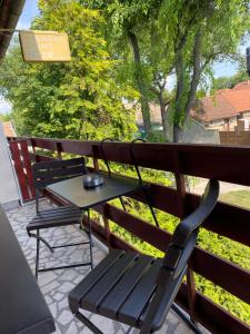 A balcony or terrace at Light house