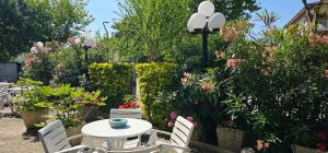 A garden outside Hotel Sara*** Cesenatico