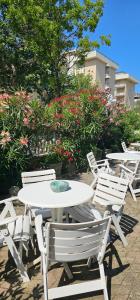 A garden outside Hotel Sara*** Cesenatico
