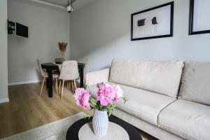 Posezení v ubytování Zamojski nocleg