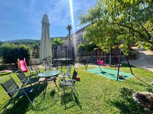 Vonkajšia záhrada v ubytovaní Villa Veronika