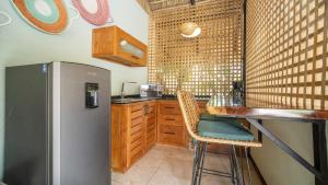 Kuchyň nebo kuchyňský kout v ubytování LA QUEBRADA ECO LODGE Hotel Boutique