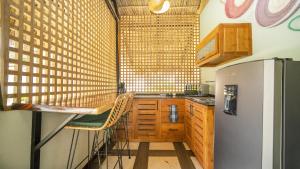 Kuchyň nebo kuchyňský kout v ubytování LA QUEBRADA ECO LODGE Hotel Boutique