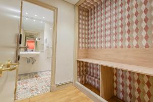 Kúpeľňa v ubytovaní Hostal Rodas Pamplona + 34 fotografií