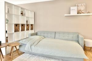 Posezení v ubytování Modernes Studio beim Domplatz