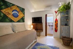 TV a/nebo společenská místnost v ubytování Cozy Getaway in Trancoso - BAH054