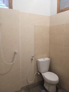 Koupelna v ubytování Ega S Hostel