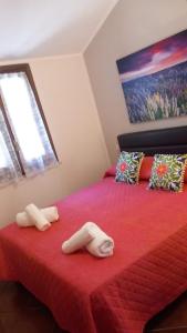 Ένα ή περισσότερα κρεβάτια σε δωμάτιο στο Apartment Mini Monaco