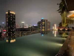 Nespecifikovaný výhled na destinaci Kuala Lumpur nebo výhled na město při pohledu z ubytování v soukromí