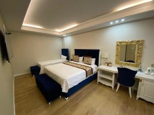 Postel nebo postele na pokoji v ubytování Hotel Brais