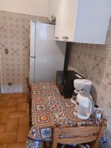 Kuchyň nebo kuchyňský kout v ubytování Villa Mehari