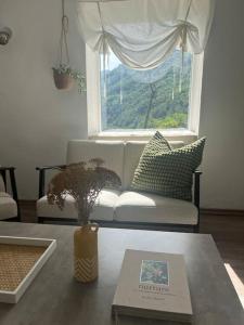 Et opholdsområde på Rodopi Mountain Village House