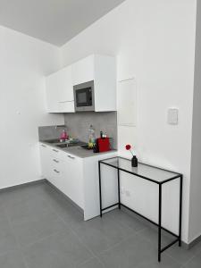 O bucătărie sau chicinetă la Grazora Living Apartments