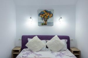 Postel nebo postele na pokoji v ubytování Casa Lya