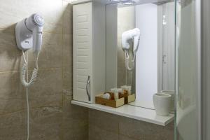 Koupelna v ubytování Casa Lya
