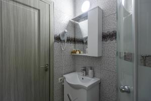 Koupelna v ubytování Casa Lya