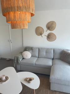 Een zitgedeelte bij appartement Axelle 2