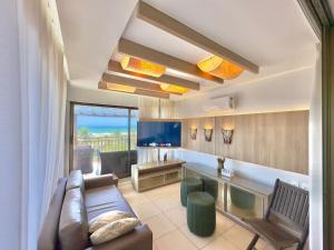 Χώρος καθιστικού στο Resort Beach Place, Porto das Dunas - CE