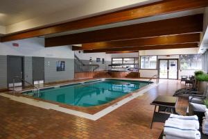 a large swimming pool in a building at Sandman Hotel Revelstoke in Revelstoke +37 photos