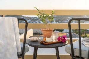 Posezení v ubytování Philosophy of Mykonos Boutique Hotel