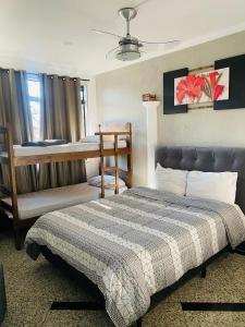 Postel nebo postele na pokoji v ubytování Hostel Anprado 1