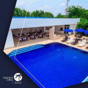 Bazén v ubytování Hotel deluxe oasis de la colina boutique nebo v jeho okolí