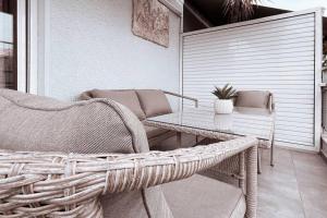 Area soggiorno di Penthouse - Amazing View in the Center of Athens