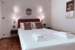 Letto o letti in una camera di Penthouse - Amazing View in the Center of Athens