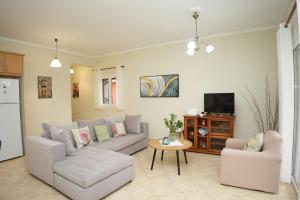 TV a/nebo společenská místnost v ubytování Nikis Country House - Lefkada BnB Private Parking