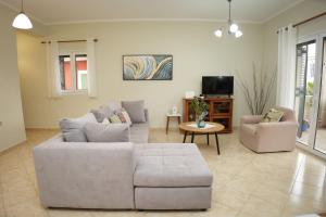 TV a/nebo společenská místnost v ubytování Nikis Country House - Lefkada BnB Private Parking