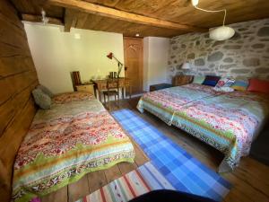 Postel nebo postele na pokoji v ubytování Casa Vegana