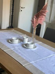 Příslušenství pro přípravu čaje a kávy v ubytování B&B Madama Teresa