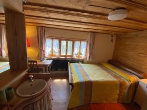 Postel nebo postele na pokoji v ubytování Casa Vegana