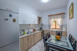 Kuchyň nebo kuchyňský kout v ubytování Hotel Vila Vilson