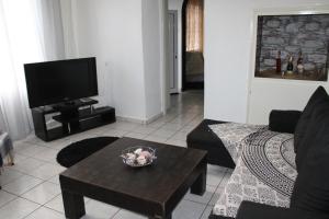 Μια τηλεόραση ή/και κέντρο ψυχαγωγίας στο Christel Apartment