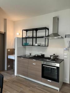 Kuchyň nebo kuchyňský kout v ubytování Lugano 41 by ALEhotels