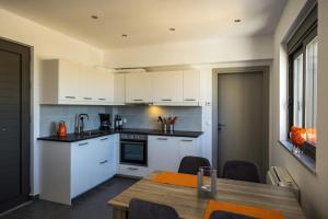 Kuchyň nebo kuchyňský kout v ubytování Kayzo Luxury Apartment With Pool