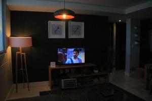 TV a/nebo společenská místnost v ubytování 77 On Independence Apartments