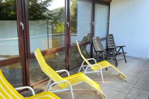Balkón nebo terasa v ubytování Ferienwohnung Adrion