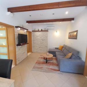 TV a/nebo společenská místnost v ubytování Guest House Ankora
