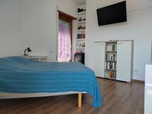Un televizor și/sau centru de divertisment la A Casa di Vale