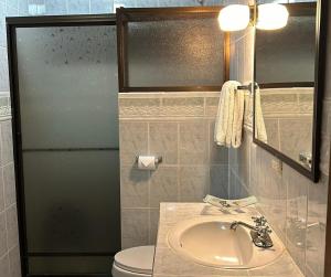 Kopalnica v nastanitvi Hotel Javy