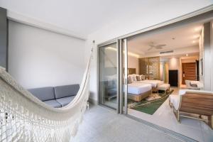 Postel nebo postele na pokoji v ubytování Ocean view suite
