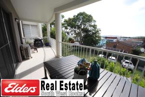 Bygningen som lejligheden ligger i