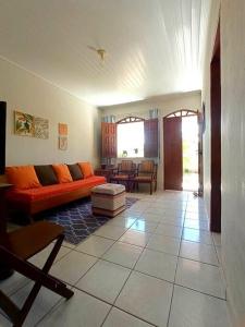 Posezení v ubytování CASA DA PRAÇA Ibicoara - a melhor hospedagem