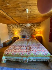 Postel nebo postele na pokoji v ubytování Casa Vegana