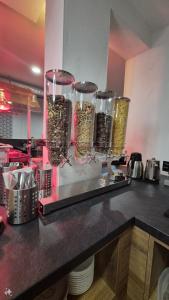 A kitchen or kitchenette at Penzion Nevada