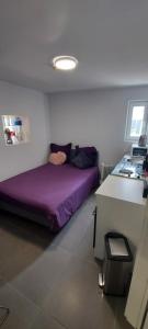 Rúm í herbergi á Room dream