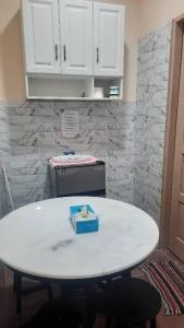 Kuchyň nebo kuchyňský kout v ubytování Margereth Cottage suite residence